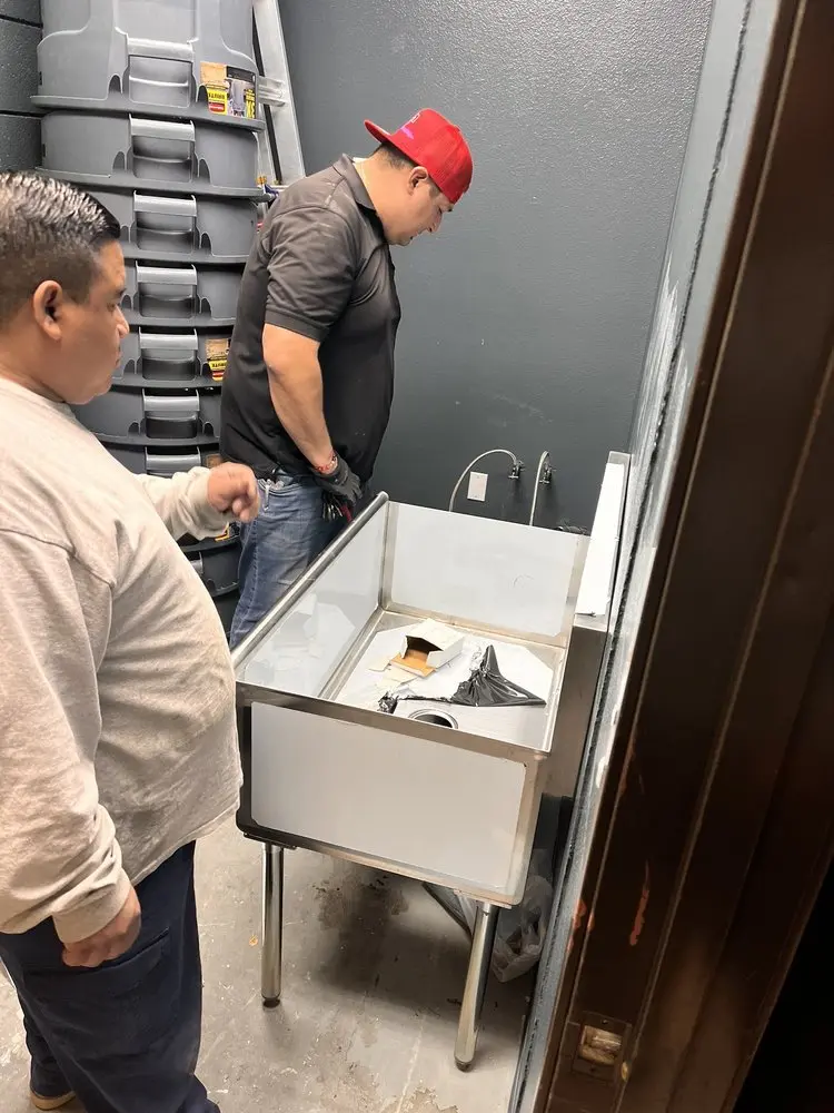 Commercial plumbing and sink installation in Friendly Hills